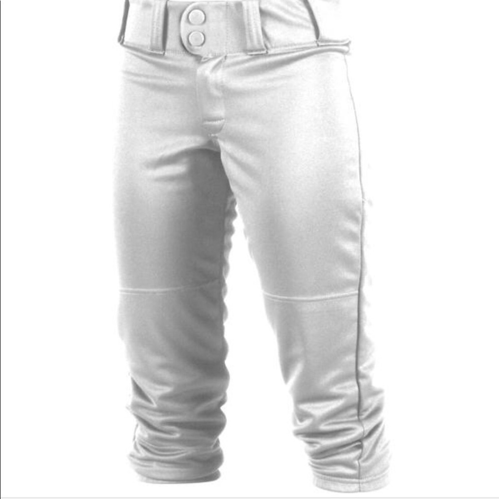 Girls Softball pants 🥎(completely white)